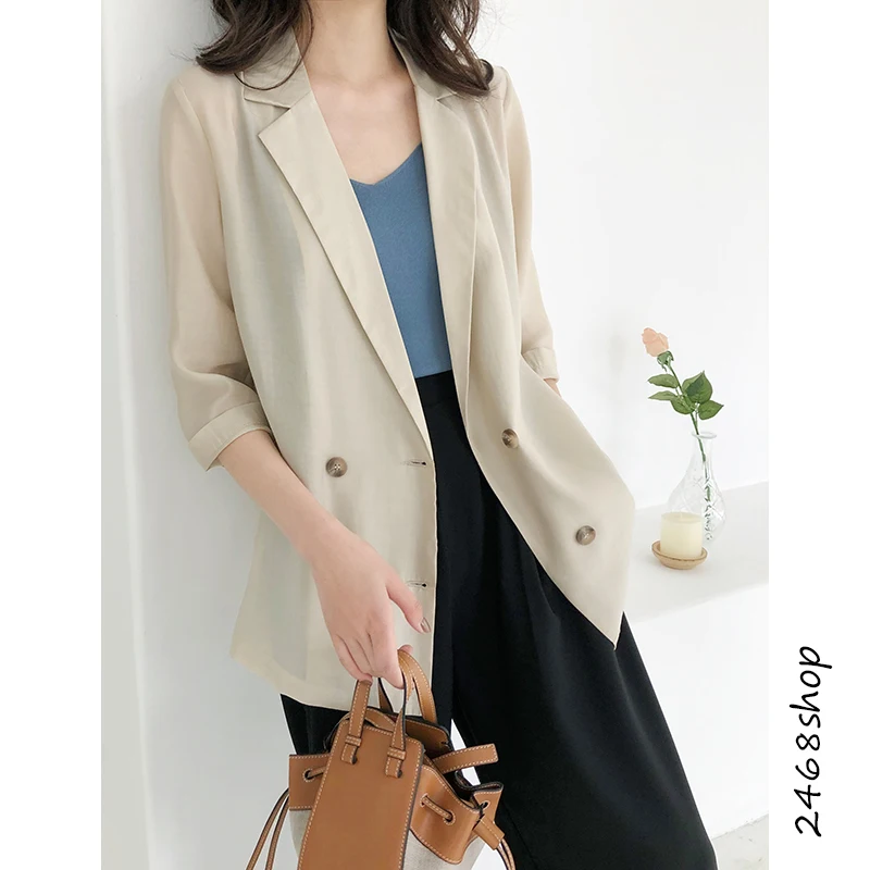 Солнцезащитные костюмы куртка в Корейском стиле свободная и тонкая женская с