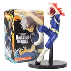 Аниме My Hero Academia фигурка Todoroki Shoto ПВХ Коллекция Модель игрушки Удивительные герои Vol.2 подарок на день рождения