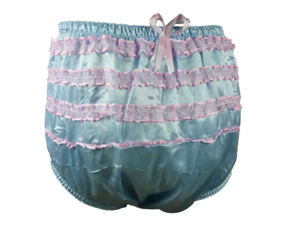 ABDL Abdl ПВХ & сатин трусики оборками брюки для румбы FSP07 6|pants pants|panties pantiespanties pants |