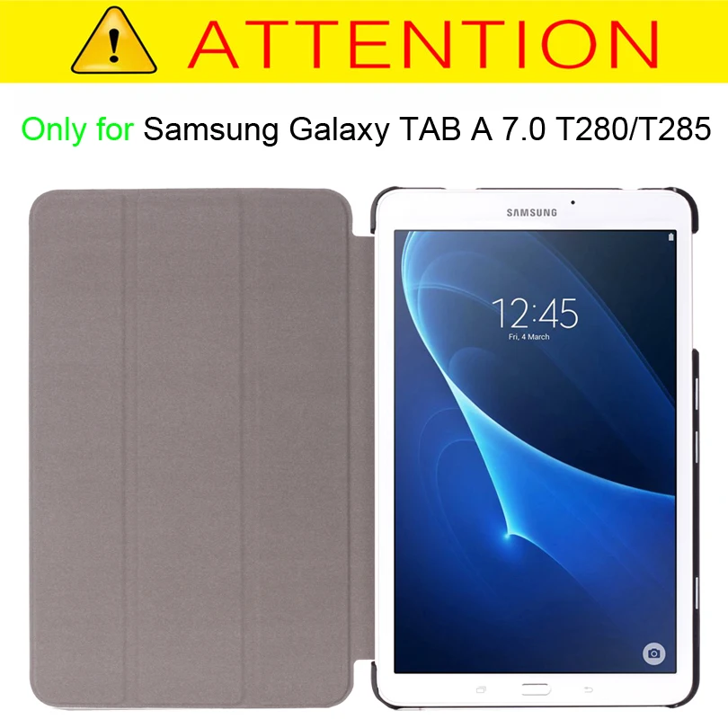 Флип чехол для Samsung Galaxy TAB A 7 T280 T285 защитная подставка дюймового планшета из