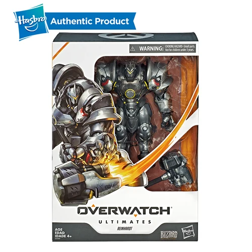 Hasbro Overwatch Ultimates Reinhardt 7,8 дюймов " Коллекционная Фигурка Лидер продаж на рынке для детей 4 лет и старше популярная - Цвет: REINHARDT