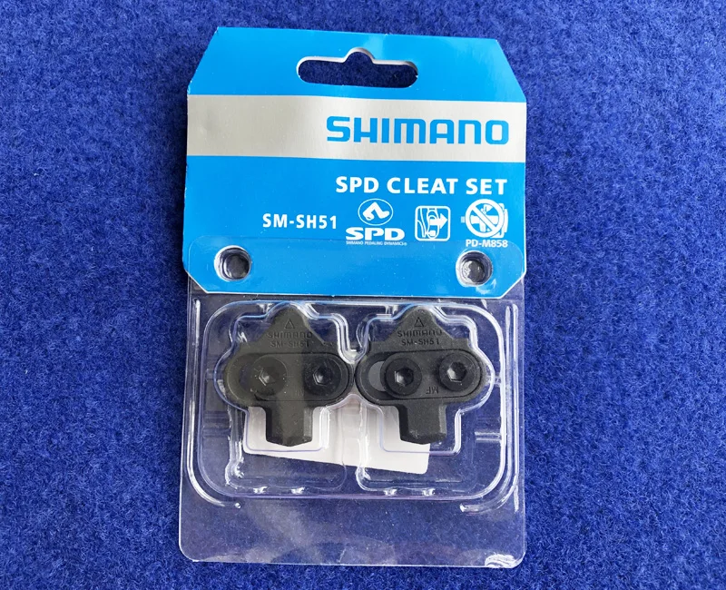 Shimano SPD SM SH51 SH56 Stollen MTB велосипед релиз мульти-релиз педали Stollen w/Cleat Mutter Platten Float berg Paar CLEAT set