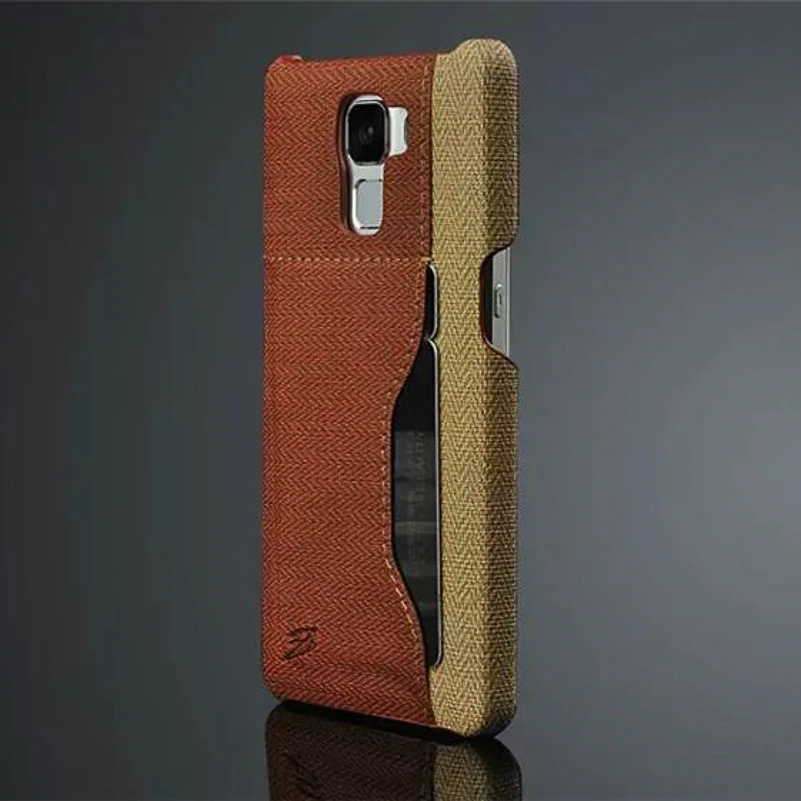 Для Huawei Honor 7 Чехол Роскошная оболочка PU долина текстура кожа задняя крышка слоты
