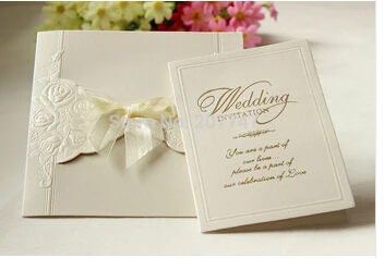 Винтажные Пригласительные открытки с лазерной резкой в виде роз и цветов