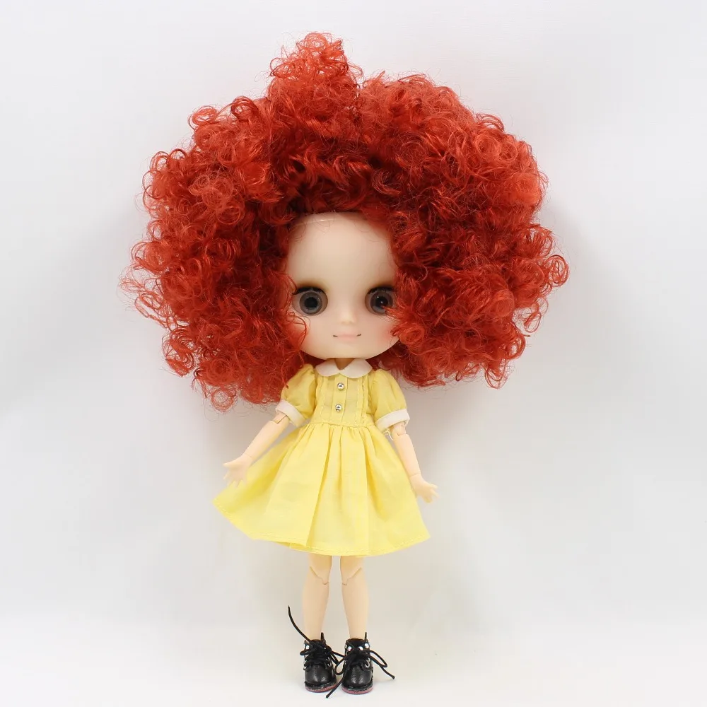 Фабрика Блит кукла middie кукла 1/6 bjd 1/8 bjd сестра семья дикие Кудри волосы розовый коричневый девушка подарок игрушка