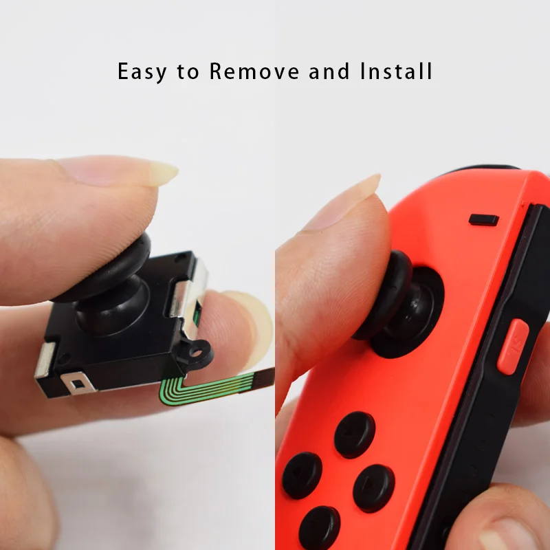 2 Pcs 3D Analog Joystick Rocker Button Sticks Joy-Cons Thumb Stick Replace for Nintend Switch Replacement Nintendo | Электроника