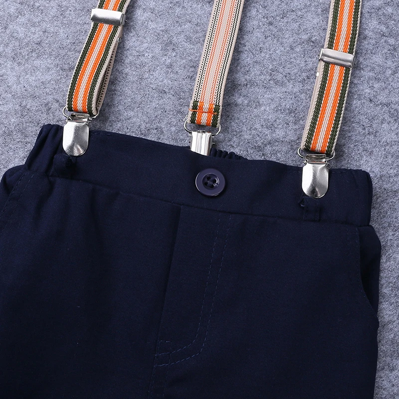 Комплект одежды для новорожденных из 3 предметов рубашка с коротким рукавом