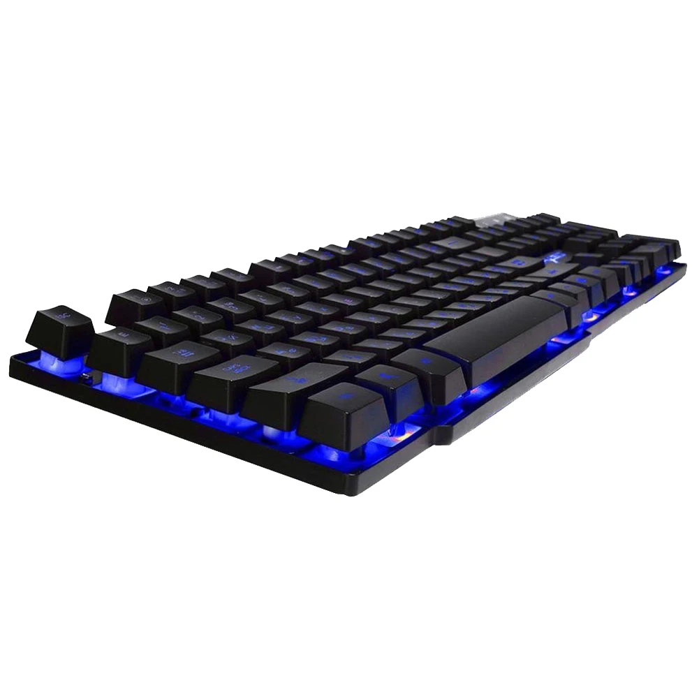 HXSJ R8 3 вида цветов трещина с Подсветкой СВЕТОДИОДНАЯ Подсветка USB Проводная