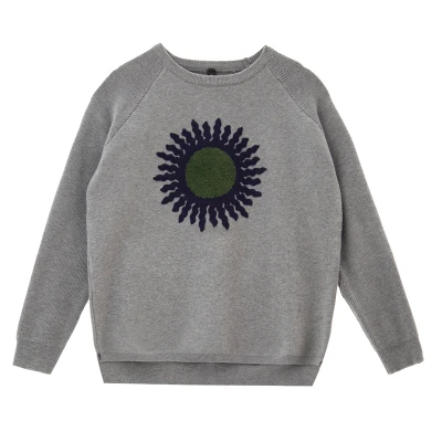 CHUNLI Large size Women Casual O-Neck Pullover Spring Autumn Winter Female Sweater Plus Size Fashion Floral Embroidery sweater | Женская