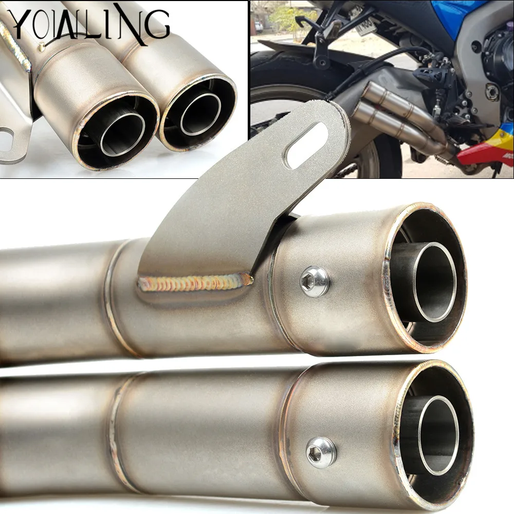 Silenciador Universal modificado para motocicleta, tubo de escape de 51MM para HONDA CB300F, CB400F, CB500F, CB600F, CB650F, CB900F, HORNET