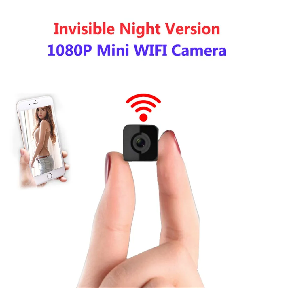 HDQ13 мини Камера Беспроводной Wi Fi ip безопасности видеокамера 1080P HD Ночное видение