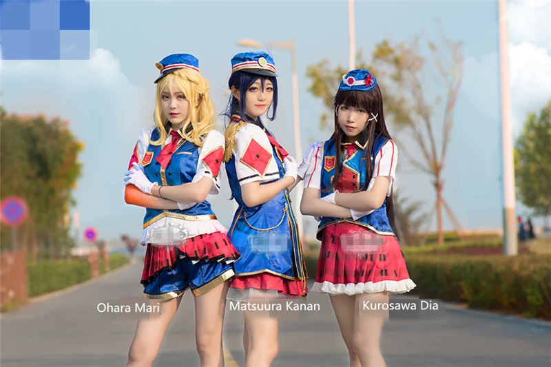 Обувь в стиле аниме Живая Любовь солнце Aqours Happy вечерние поезд Тур Kanan Косплэй