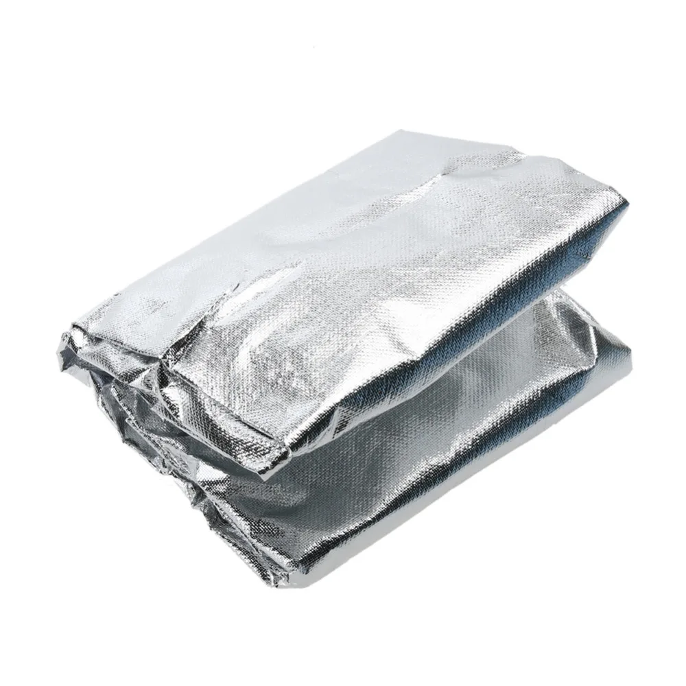 Серебристый алюминиевый козырек от солнца для автомобильного сиденья VODOOL