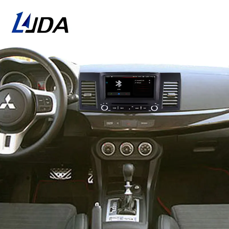 DSP Carplay Android 10 автомобильный DVD плеер для Mitsubishi LANCER 2007 2016 Wifi GPS Navi 2 Din автомобильное