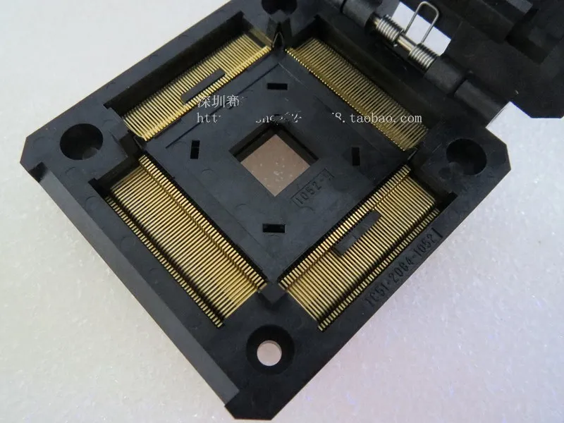 IC51-2084-1052-1 QFP208 IC Тесты ing сиденье гнездо скамья burn-в адаптера Программирование |