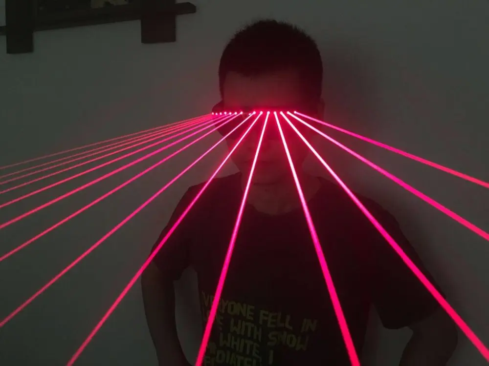 

Light emitting laser glasses bars nightclubs laser dance show necessary equipment clothing line laser glasses
