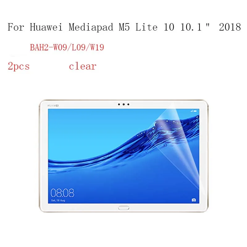 Новинка прозрачная Противоударная защитная пленка HD для Huawei Mediapad M5 Lite 10 0 2018 2 шт. в