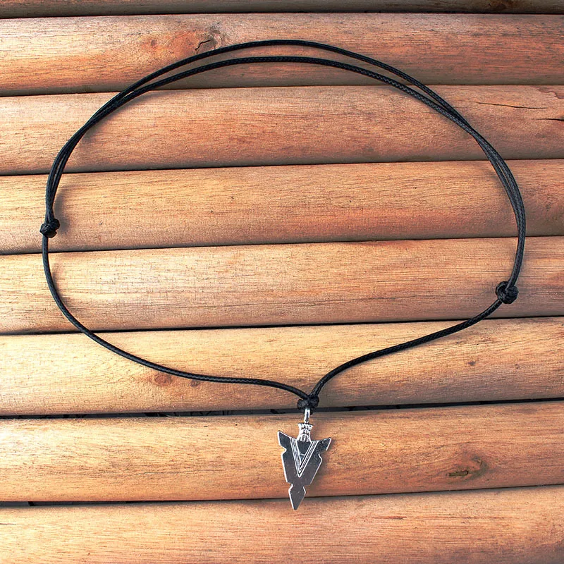 Мужские и женские ожерелья с наконечниками регулируемыми вощеными шнурами