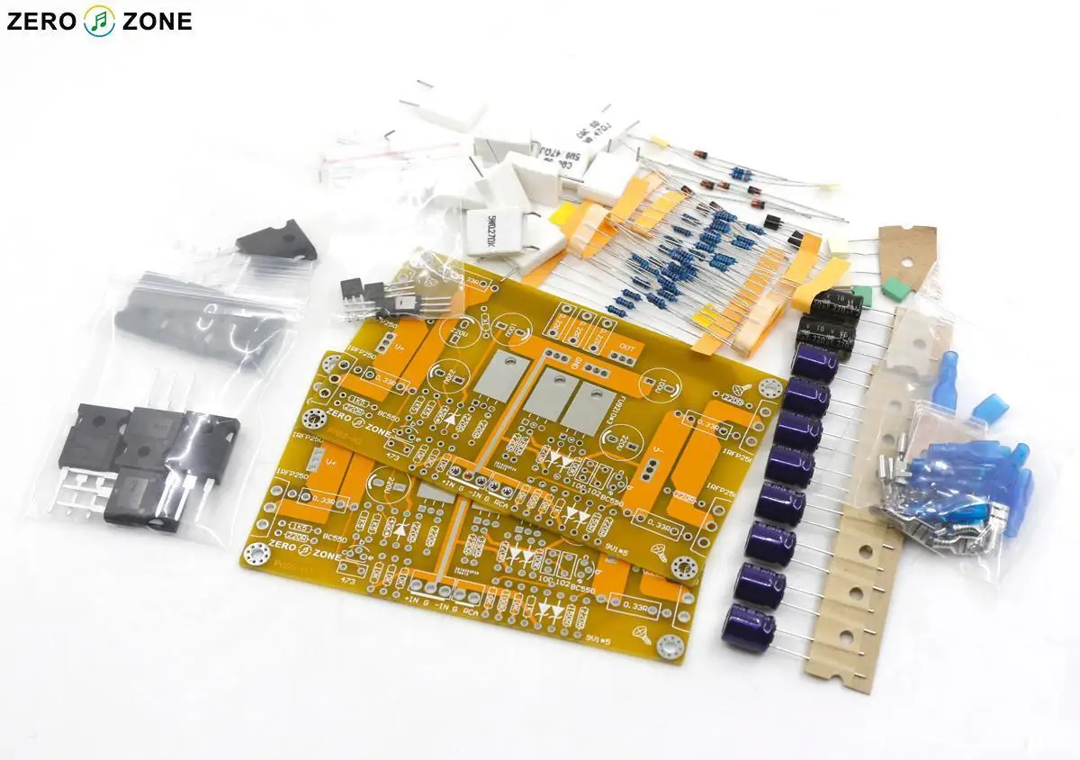 GZLOZONE Hi Fi пройти A3 несимметричный класс A Мощность Усилитель Kit 30 Вт + AMP ( 2