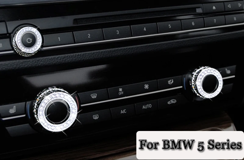 Приборная панель кондиционер аудио кнопка Крышка кольцо украшение автомобиля