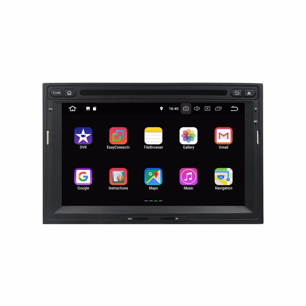 7 &quotAndroid 8 1 автомобильный Радио DVD gps мультимедийное головное устройство для peugeot