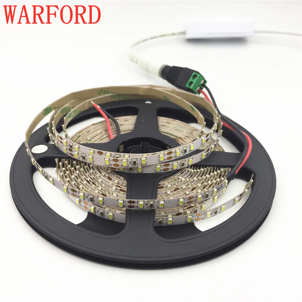 DC12V 3014 120leds/m 600leds IP30/IP65 Non-waterproof/Waterproof in Heat shrinkable tube White / warm white Red /blue Green | Освещение