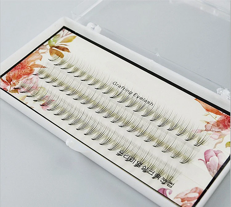 Ресницы для наращивания норковые толщина 0 07 8/10/12 мм 1 шт.|lash fan|mink stripsfan lashes |