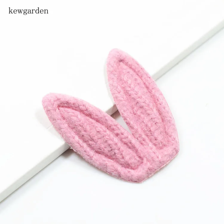 Kewgarden пряжа тиснение кроличьи уши DIY ремесло принадлежности повязка ручной работы для волос материал DIY бант в качестве аксессуара 20 шт./компл