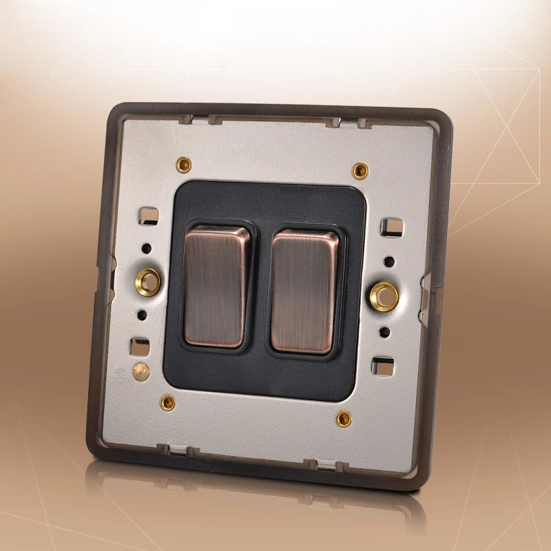 Ретро кнопочный переключатель два управления пути 6A 110 V-250 V | Обустройство дома