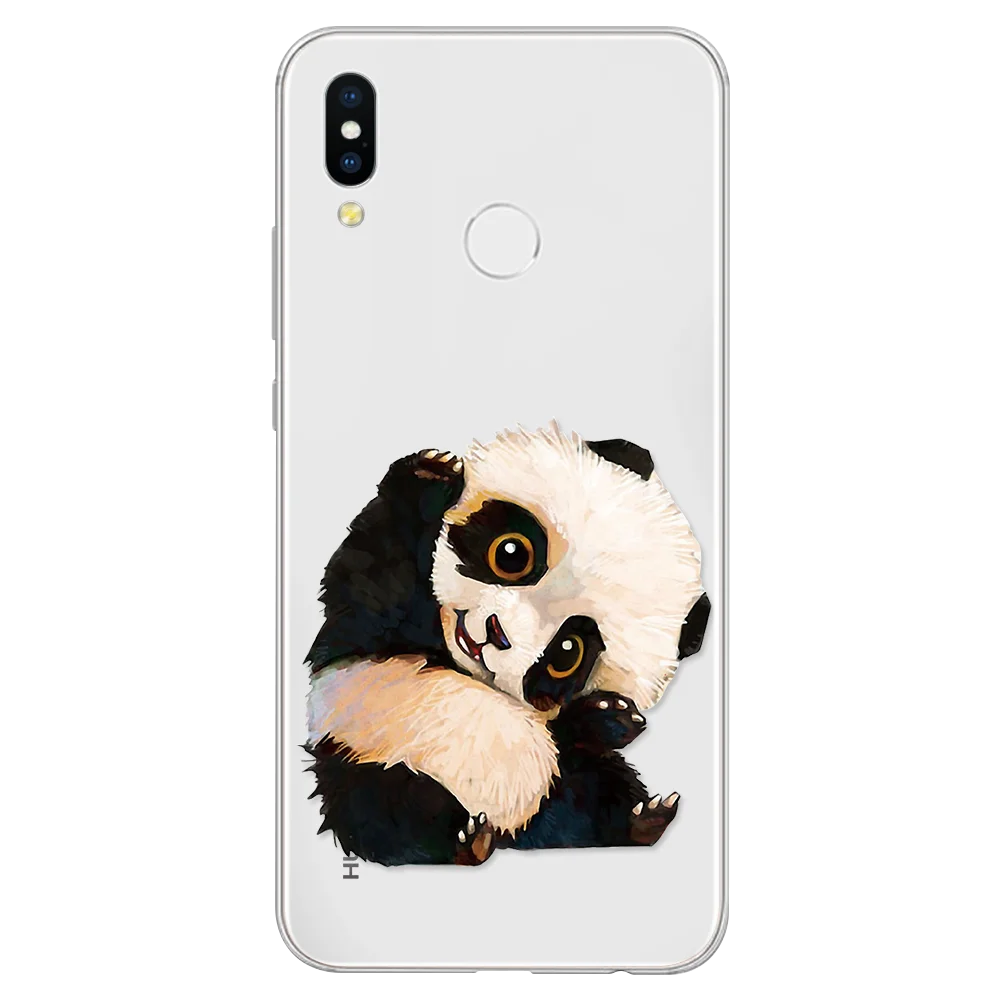 Чехол из ТПУ с пандой для huawei mate 10 P8 P9 P10 P20 Lite Pro Mini TPU, защитный чехол для телефона huawei P20 Lite, прозрачный чехол