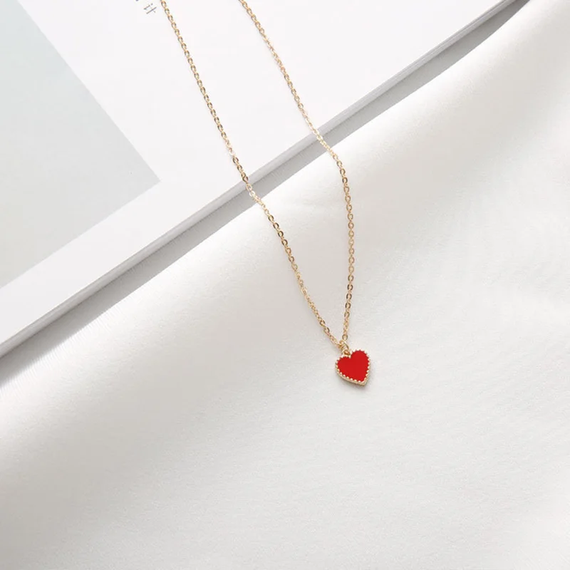 Минималистичная цепочка из стерлингового серебра золотого цвета с эмалью и