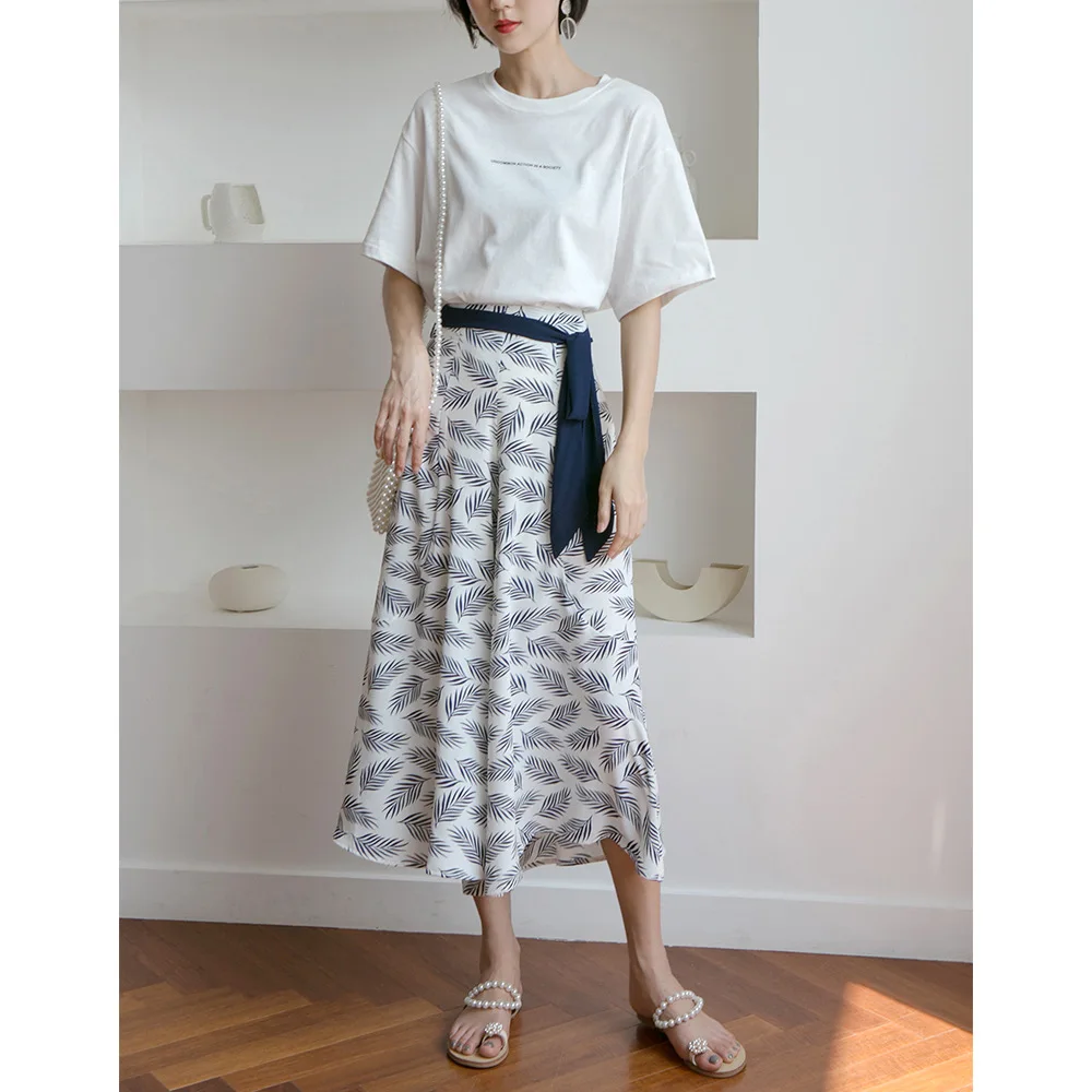 

womens print wide leg pants