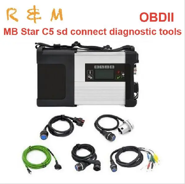 Супер MB Star C5 star диагностический инструмент с программным обеспечением HDD DTS Monaco 8 +