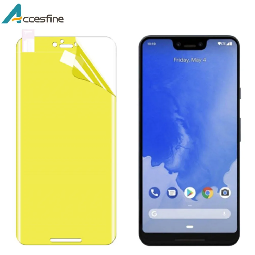 Аксессуары Полное покрытие экрана протектор на Google Pixel 3 XL само заживляющая нано