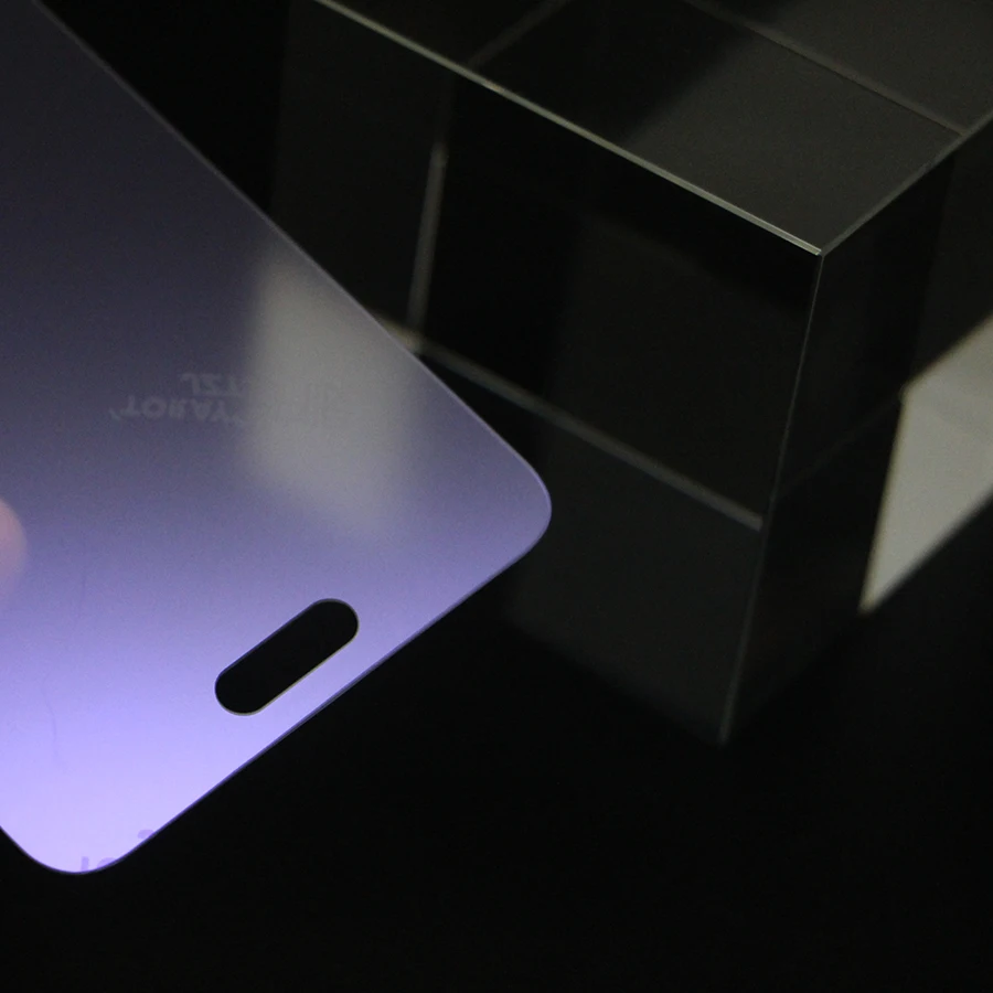 LYQLKL for Xiaomi Mi 5 Mi5 Anti Fingerprints Matte Frosted Purple Light Tempered Glass Screen Protector Film | Мобильные телефоны и