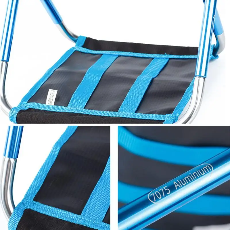 Aluminum Ultra Light Folding Fishing Chair Seat for Outdoor Camping Leisure Picnic Beach Other Tools | Спорт и развлечения