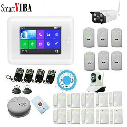 SmartYIBA 3g/gprs wifi беспроводной охранных защита от взлома системы комплект с
