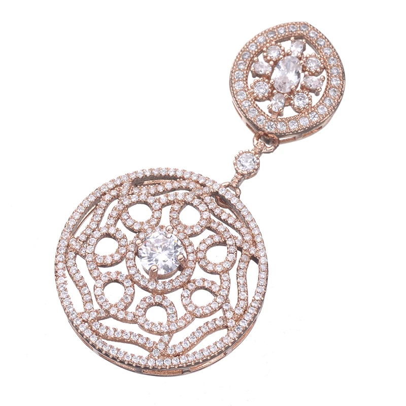 Роскошные подвесные соединители с австрийским кристаллом для планшетов круглые