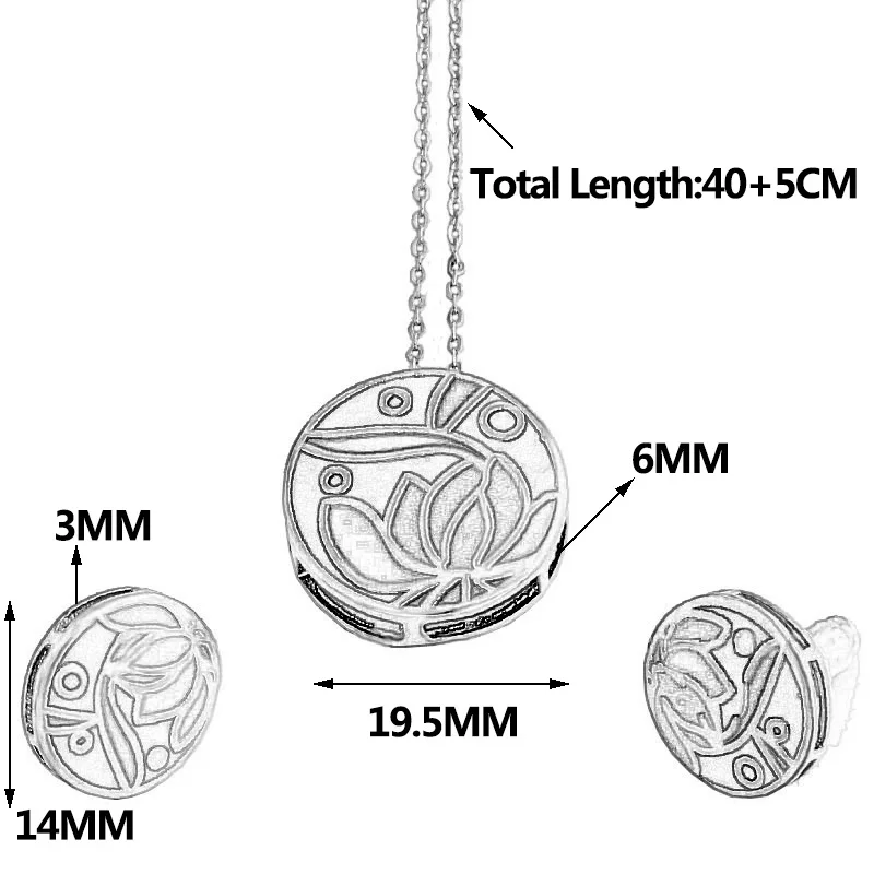 Цвет ful девушка эмаль Серьги-гвоздики кулон Цепочки и ожерелья Золото-Цвет