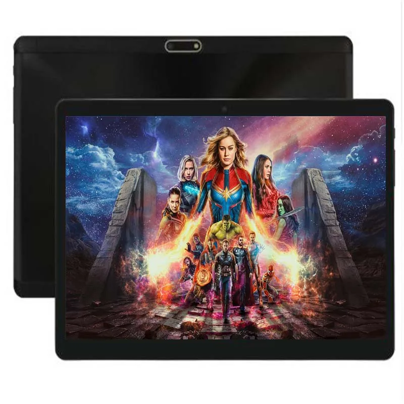 Новинка 2019 10 дюймов 4G LTE планшетный ПК Восьмиядерный 4 Гб RAM 64 ROM 1280*800 IPS 1 закаленное