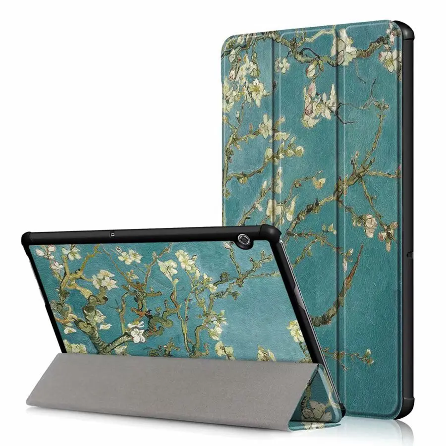 Тонкий чехол из искусственной кожи для Huawei MediaPad T5 10 телефон/L09/L03 подставка