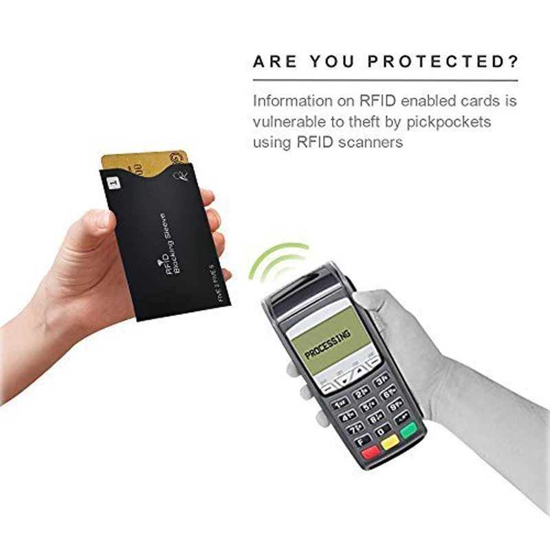 10 шт./компл. Противоугонная RFID карта для банковской карты NFC защитная Защитная
