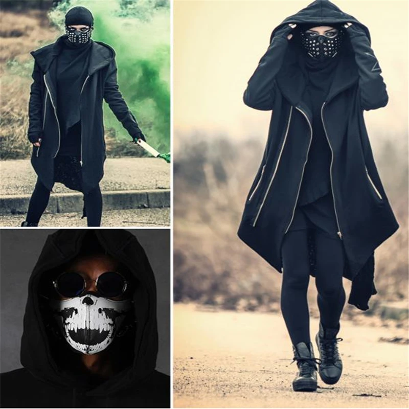 Halloween Cosplay Hot Leather Personality Punk Rivet Motorcycle Wind Dust Mask Multicolor Variety Of Men And Women Apply | Тематическая