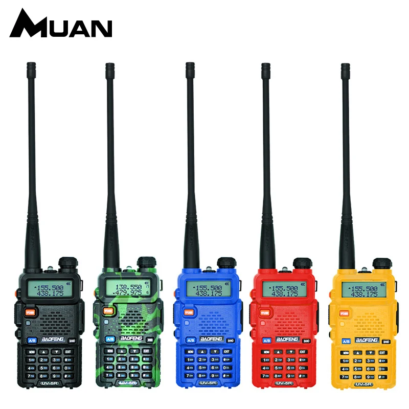 Baofeng UV 5R Двухканальные рации Dual Band Радио приемник 136 174 мГц/400 520 мГц 128ch