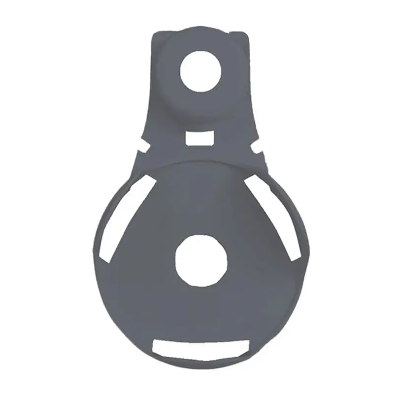 Серебристый Новая розетка настенная Подставка Кронштейн вешалка держатель для Google Home Мини голосовой помощник умный динамик аксессуары qiang - Цвет: Серебристый