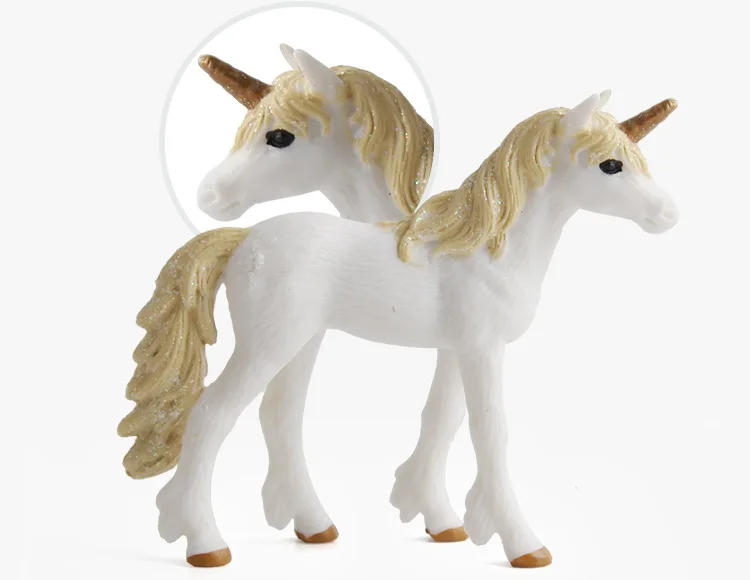 Симпатичные Pegasus Tenma Elves Овцы единорог модель моделирование мини животное лошадь модель Фигурка диких фигур детские развивающие игрушки подарки