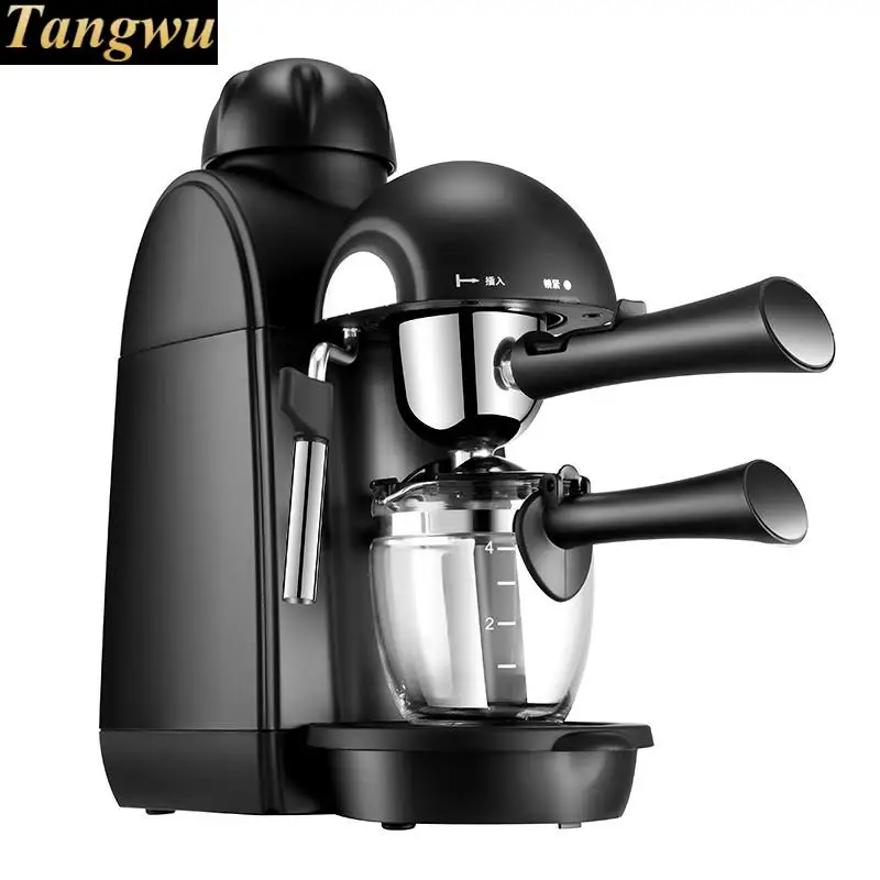 

espresso maker USES a commercial semi-automatic brewed coffee pot