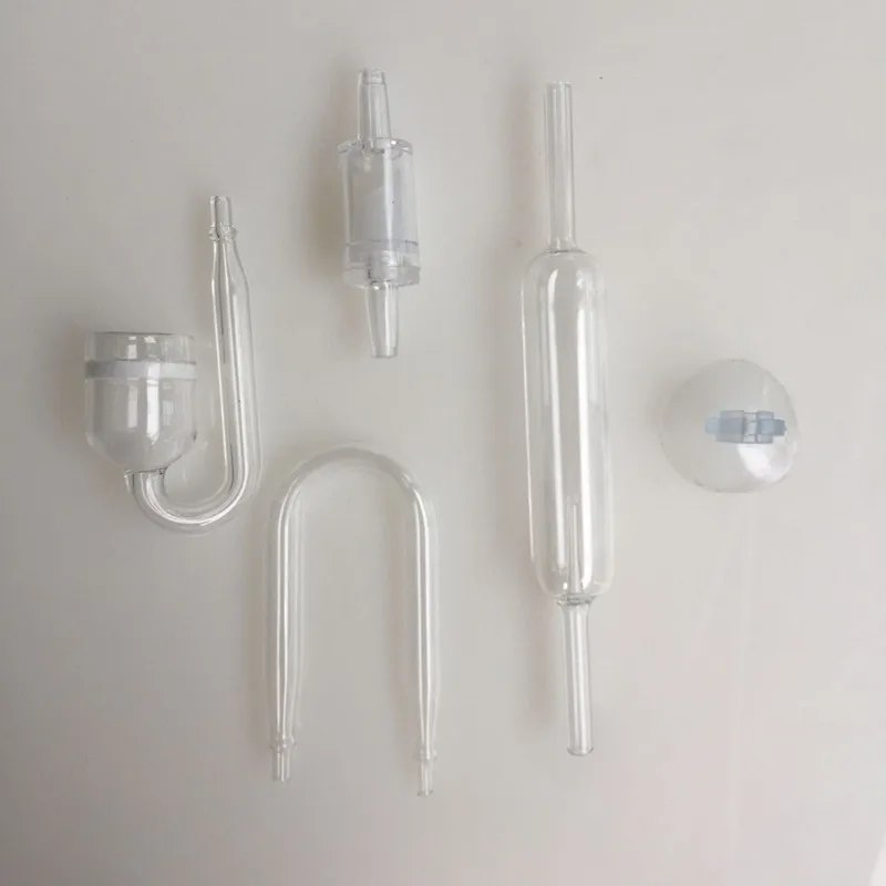 D Аквариум DIY Co2 система генератора комплект с обратным клапаном счетчик пузырьков Co2 диффузор устройства сброса давления больше se - Цвет: D