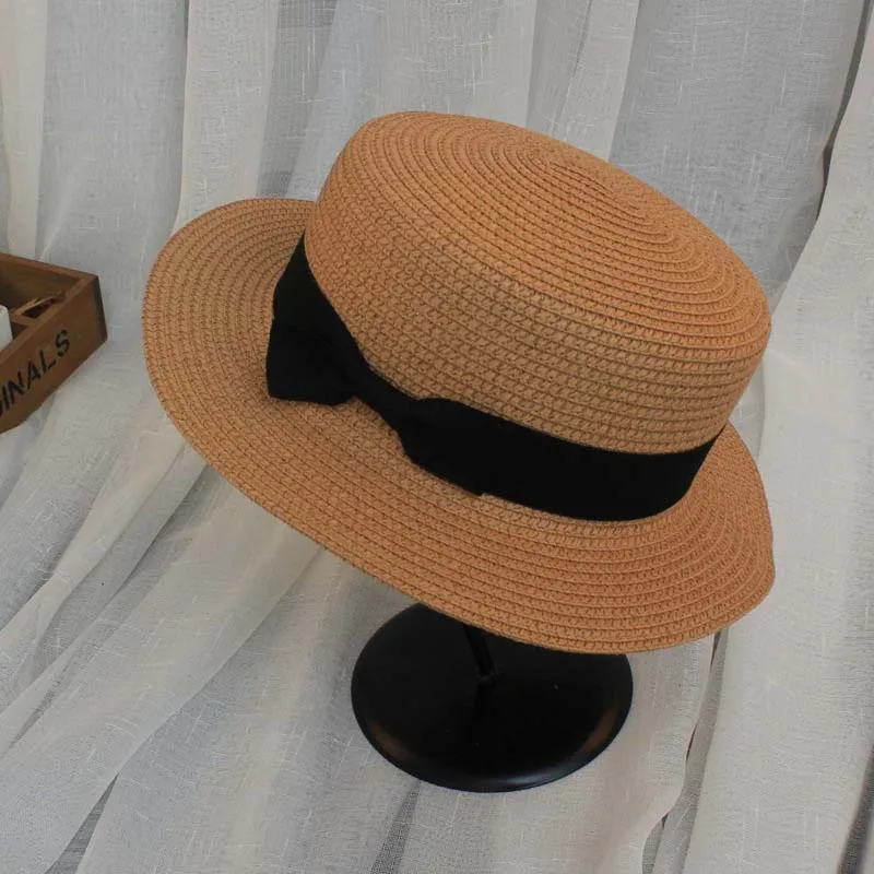 Летние шляпы от солнца Солнцезащитная соломенная шляпа женский козырек шоппинг