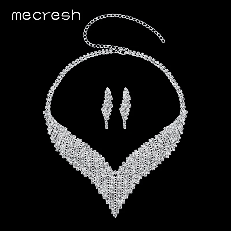 Mecresh обувь с украшением в виде кристаллов Африканский ювелирных изделий наборы